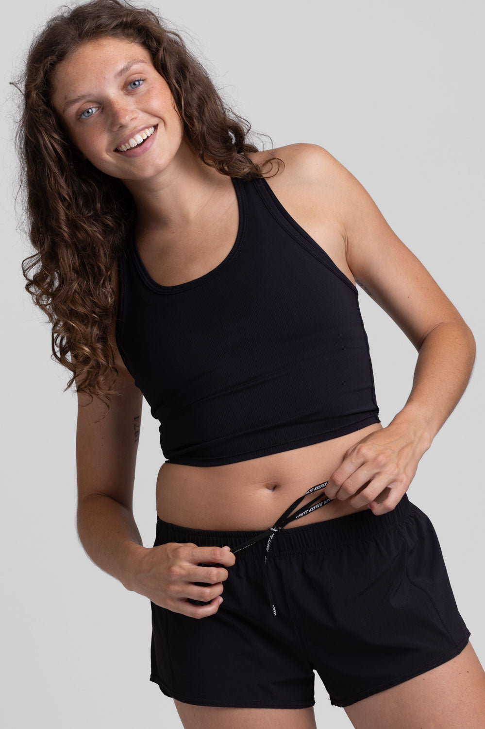 Bennie Run Short - Black