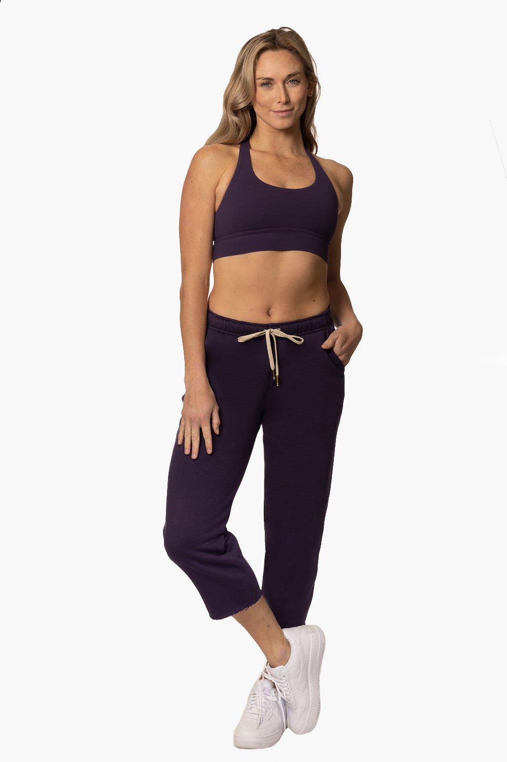 Strong Cut-Off Sweatpant - Agate