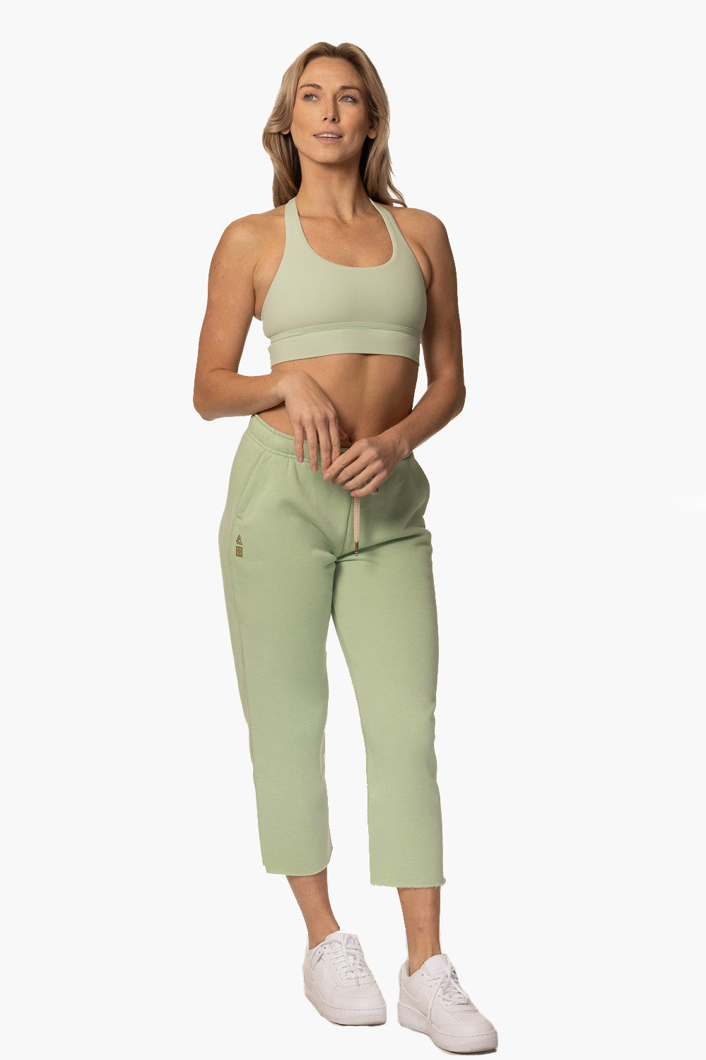 Strong Cut-Off Sweatpant - Aloe