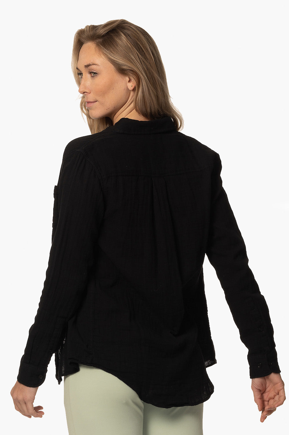 Timeless Button Down - Black