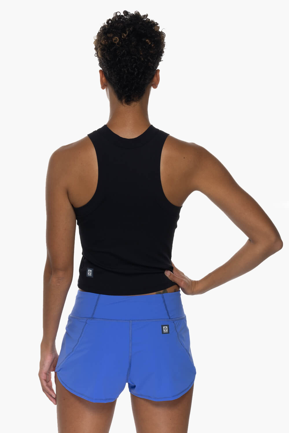 Poppy Run Short - Periwinkle