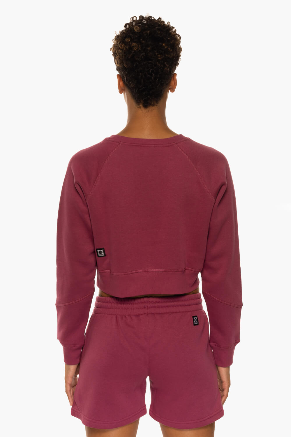 Dezi Fleece Long Short - Plum