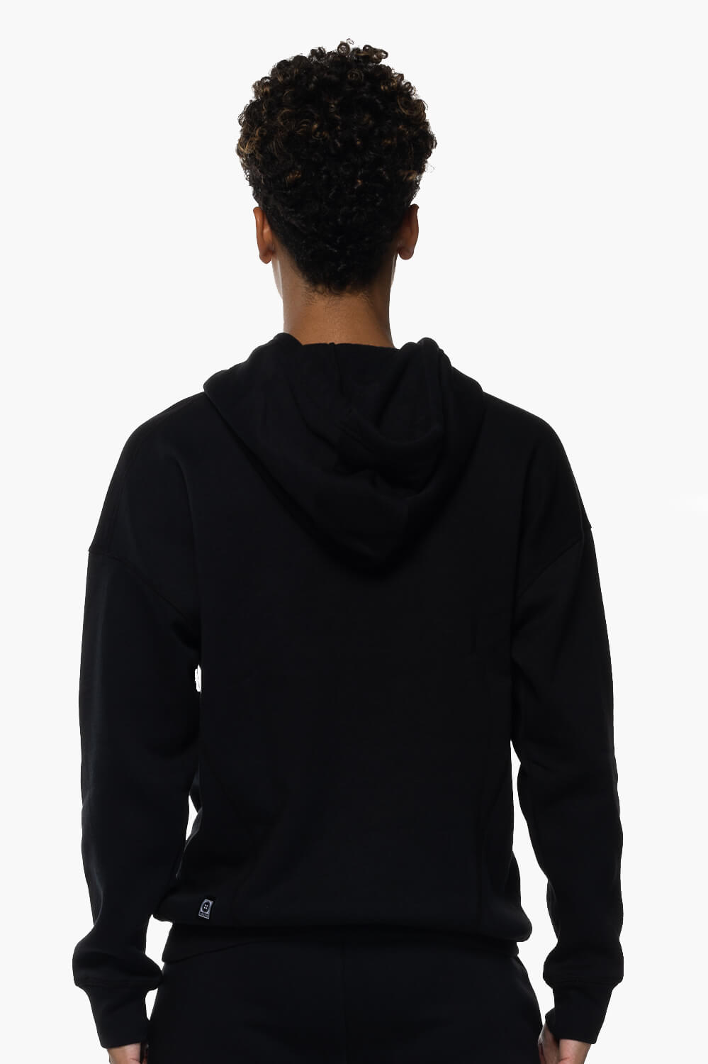 Dawn Fleece Hoodie Sweatshirt - Black