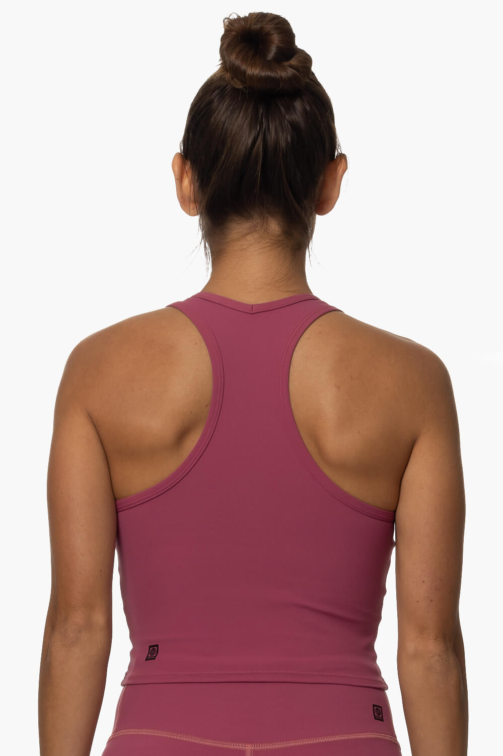 Kinzie Fitted Tank Top - Plum