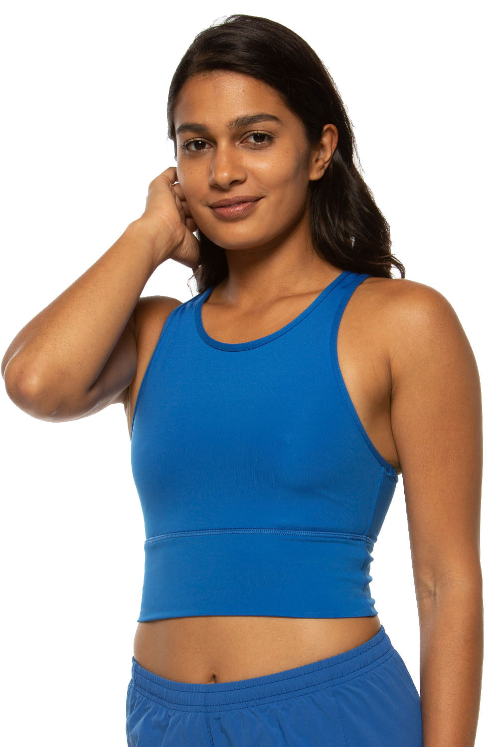 Rae Sports Bra - Olympia Blue