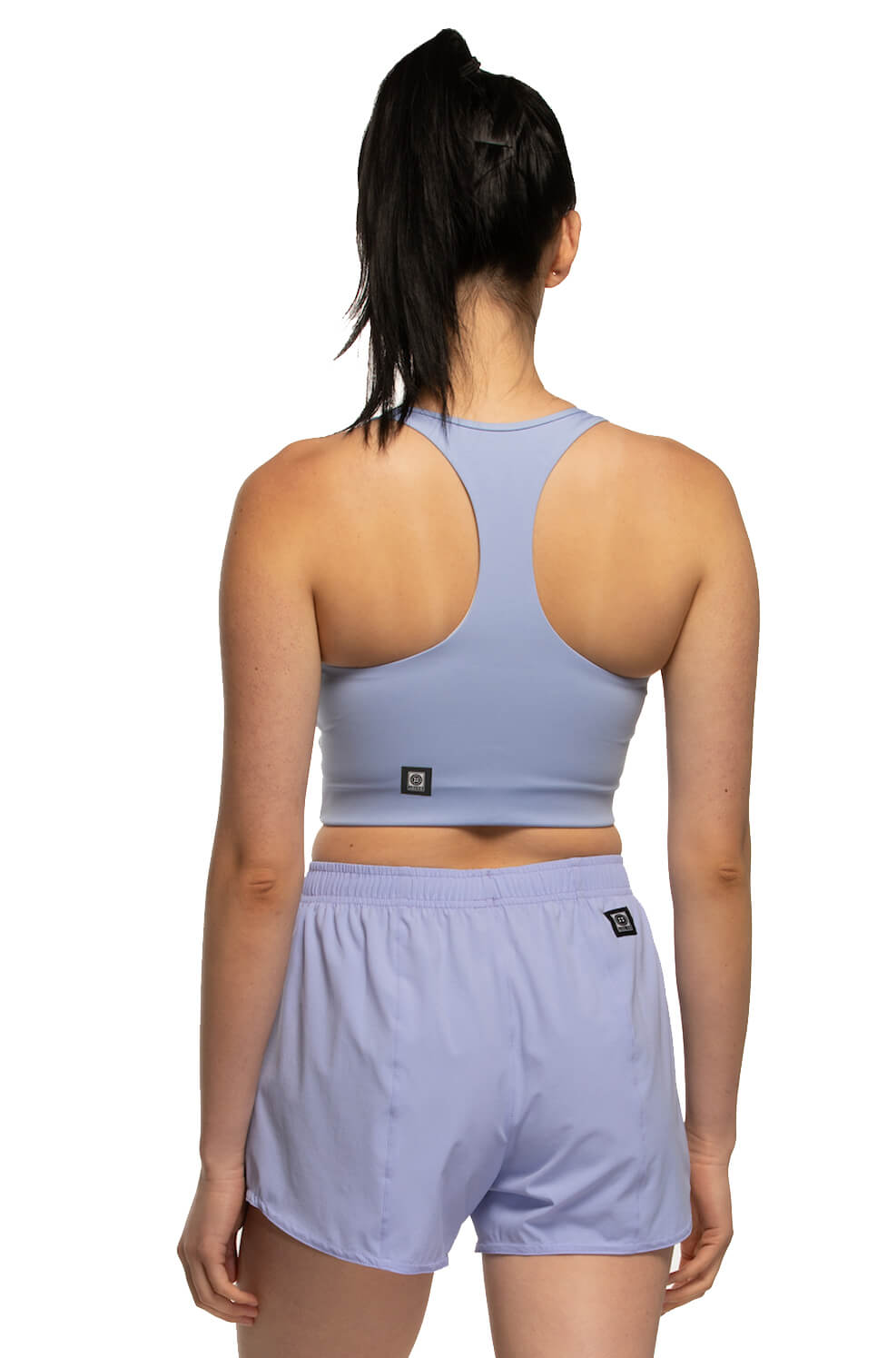 Janie High Waisted Run Short - Lavender