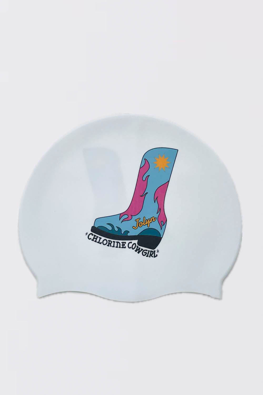 Silicone Swim Cap - Boots