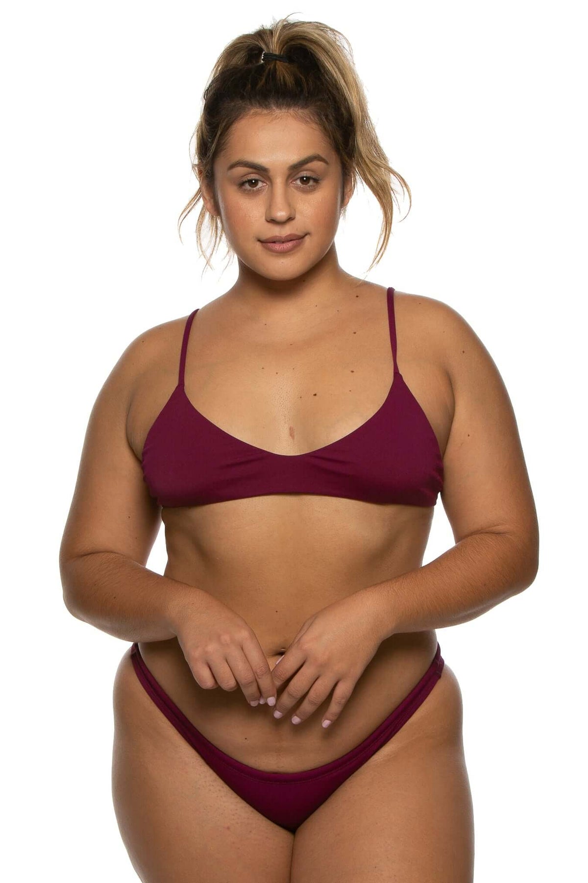 Europe Bikini Bottom - Cabernet