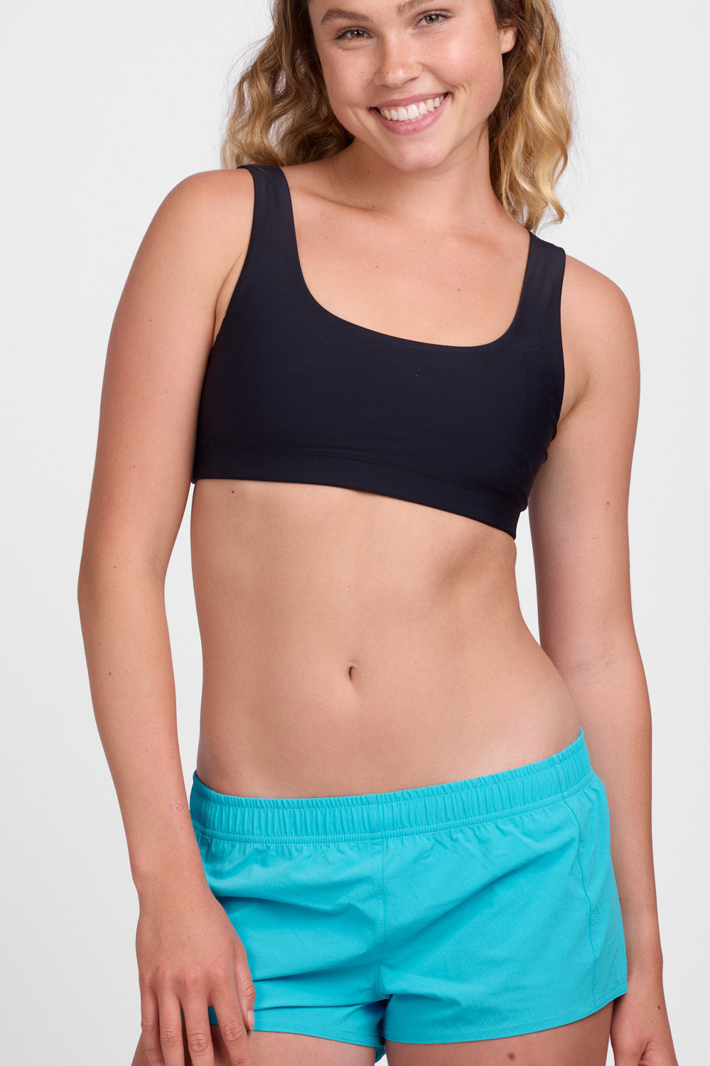 Bennie Run Short - Cyan Blue