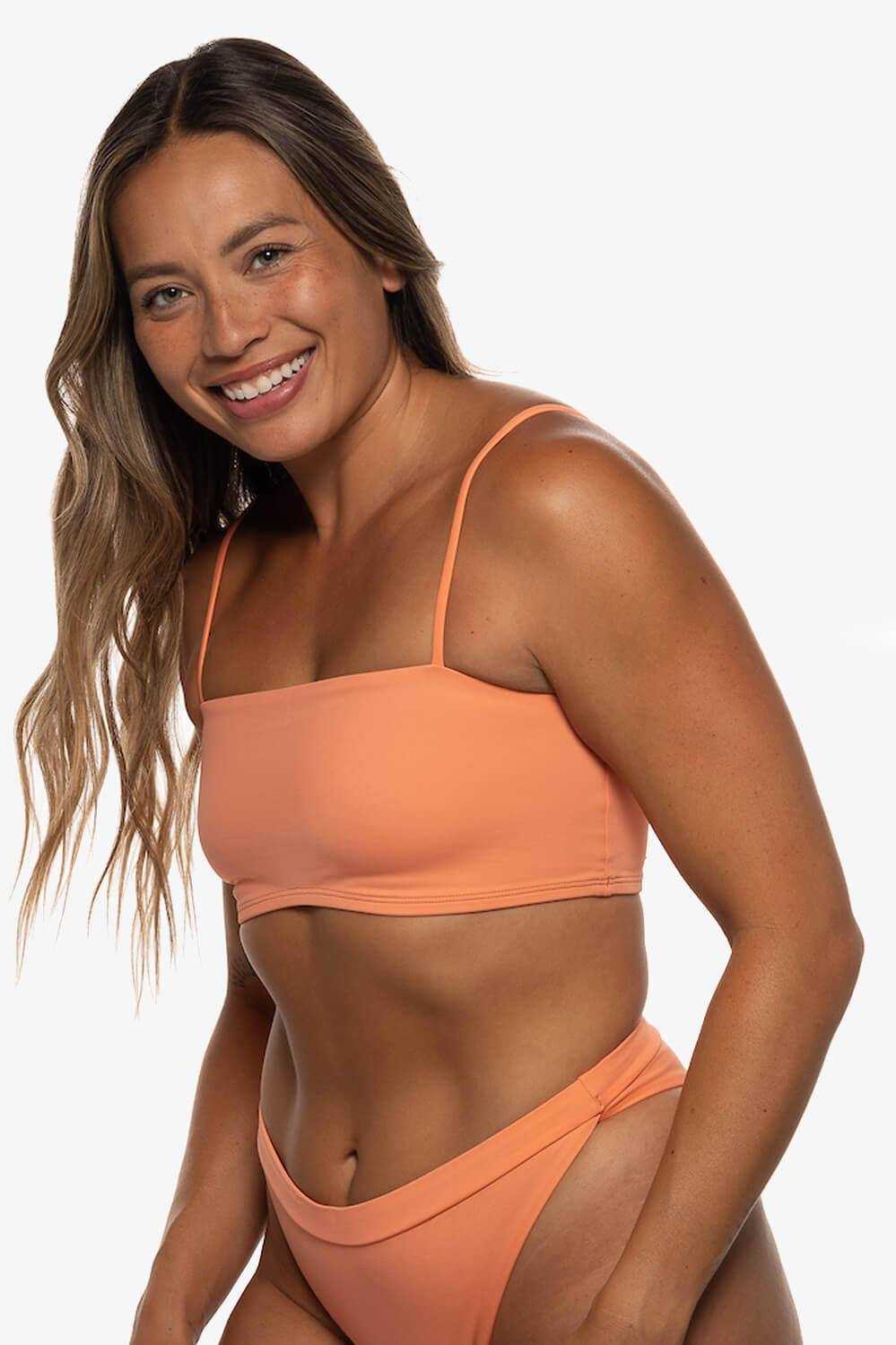 Chika Bikini Top - Guava