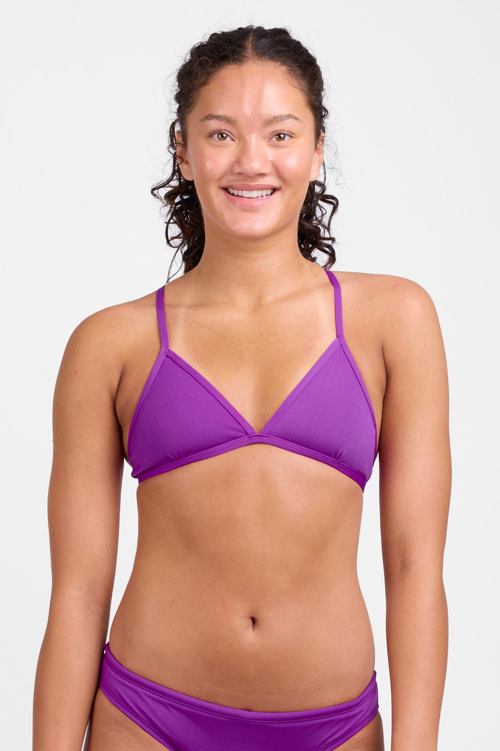 Triangle Bikini Top - Verbena