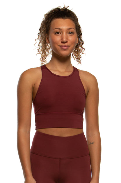  Rae Sports Bra - Port