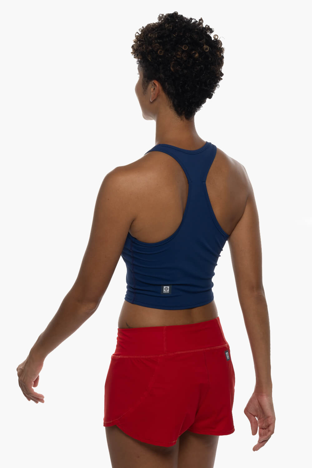  Poppy Run Short - Red