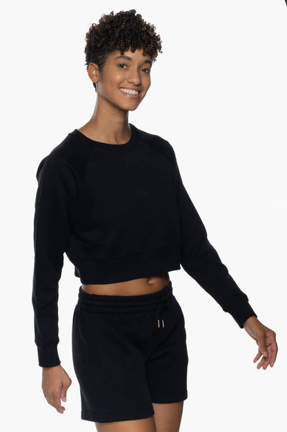  Dezi Fleece Long Short - Black