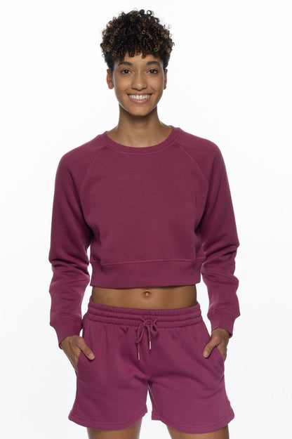  Dezi Fleece Long Short - Plum