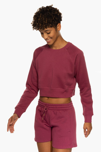  Dezi Fleece Long Short - Plum