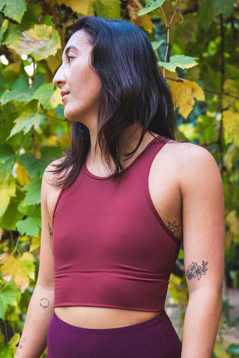  Rae Sports Bra - Port
