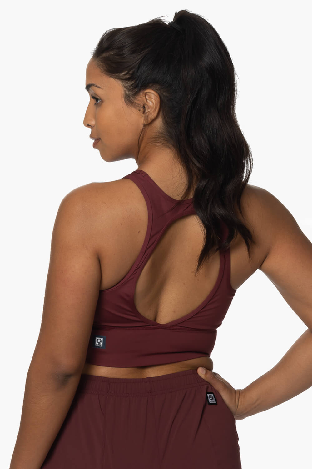  Rae Sports Bra - Port