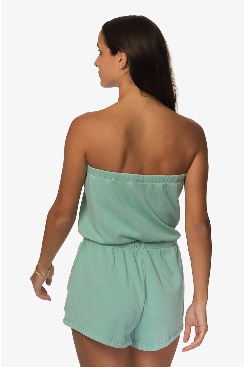  Payton French Terry Romper - Newport