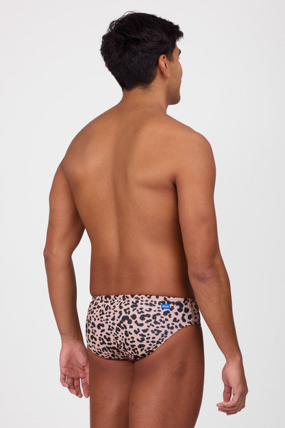  BROLYN Swim Brief - Leopard