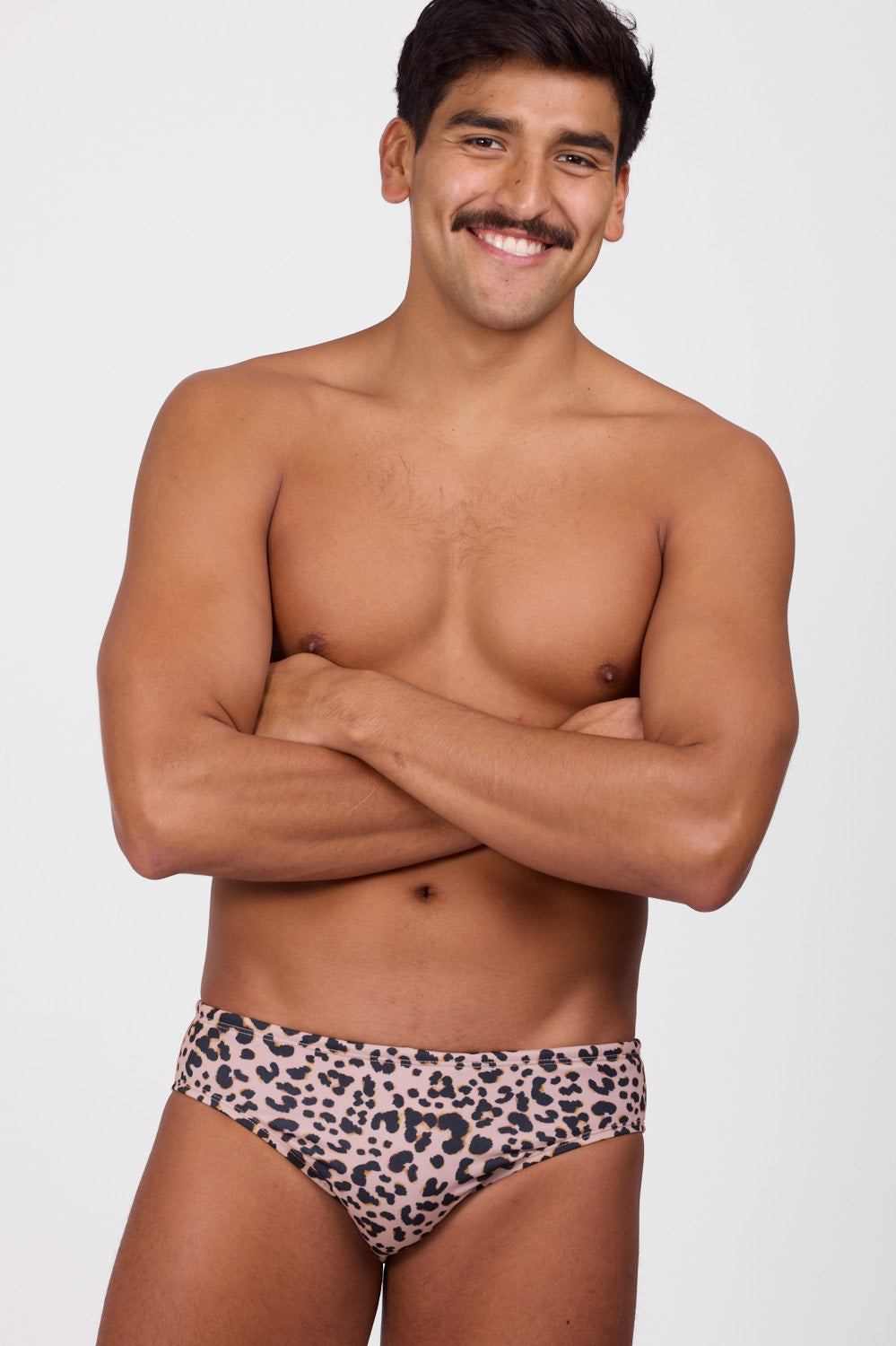  BROLYN Swim Brief - Leopard