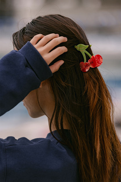  Hair Clip - Cherry