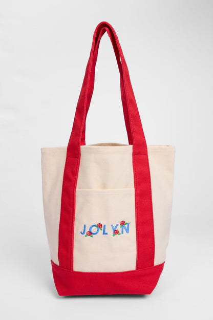  Mini Canvas Tote Bag - Rosie