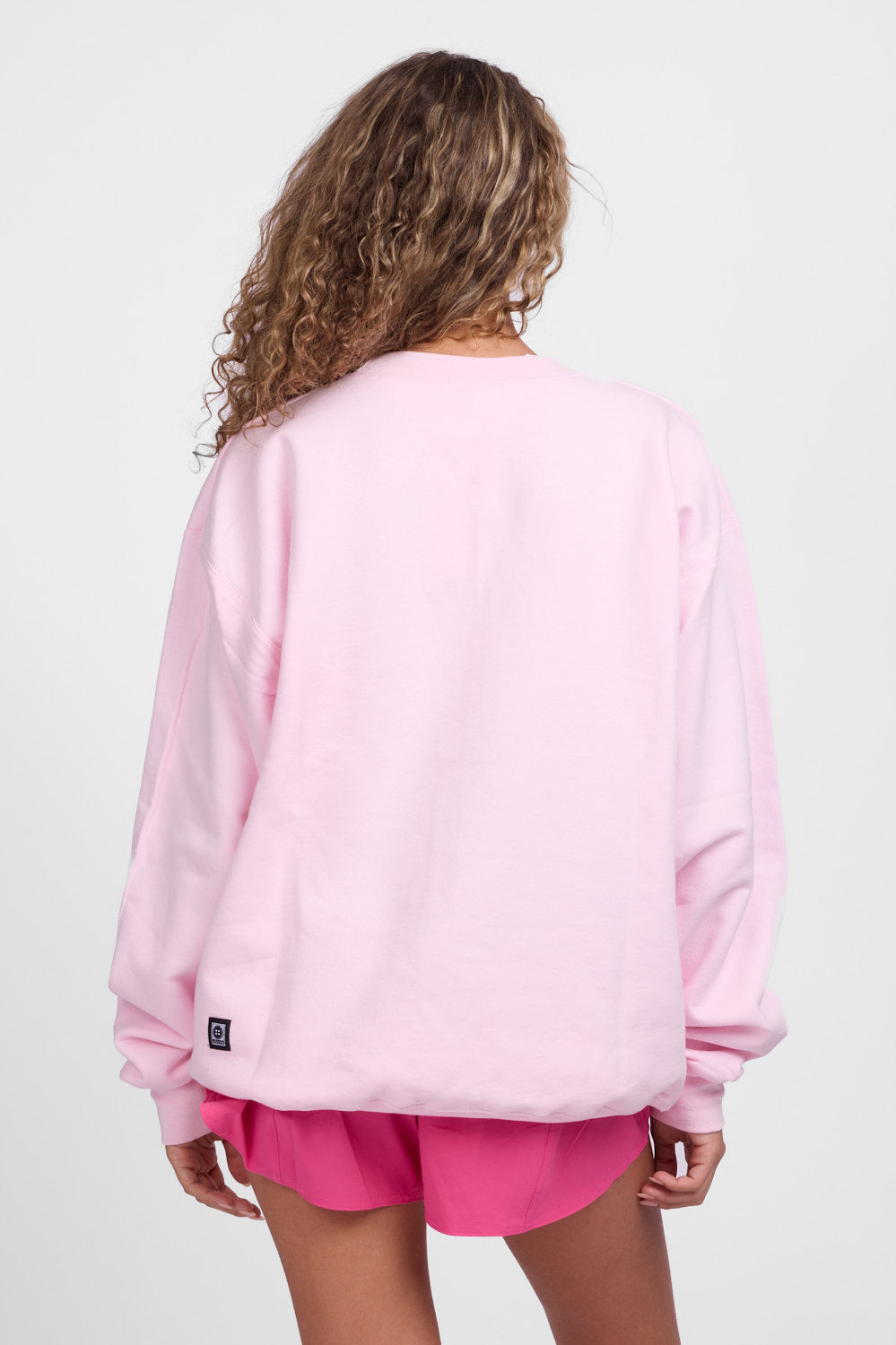  Roxanne Oversized Fleece Crewneck - Gloria