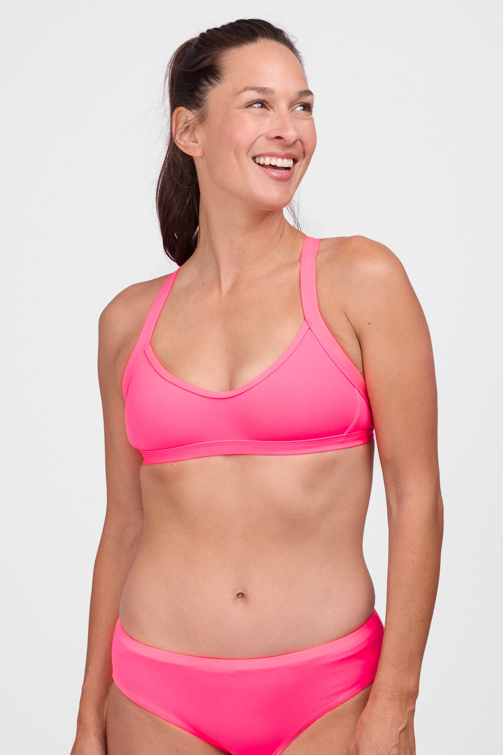  Kathleen Bikini Top - Hot Pink