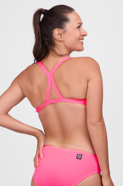  Kathleen Bikini Top - Hot Pink