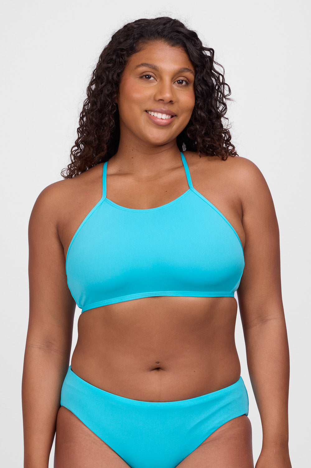  Ruth Bikini Top - Hawaii Blue