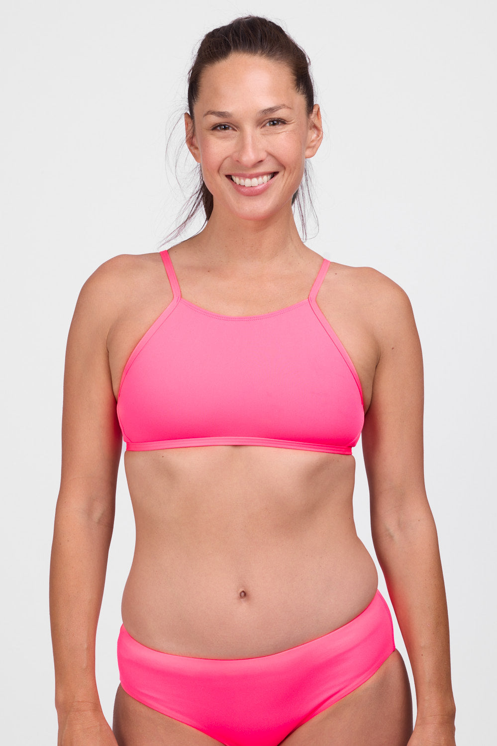  Ruth Bikini Top - Hot Pink