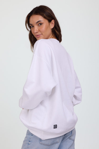  Roxanne Oversized Fleece Crewneck - JOLYN Heart