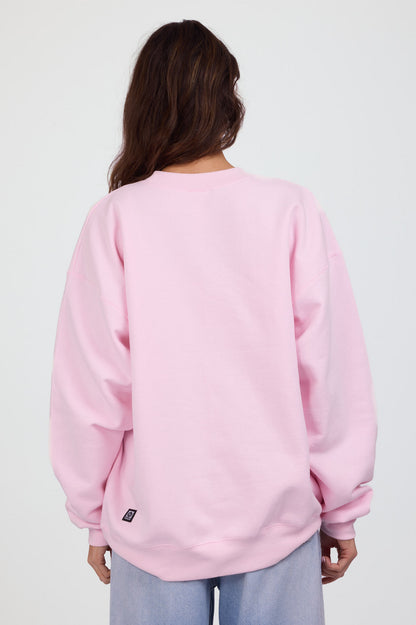  Roxanne Oversized Fleece Crewneck - JOLYN Luv