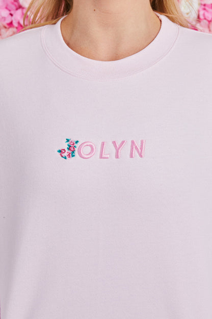  Roxanne Oversized Fleece Crewneck - Gloria