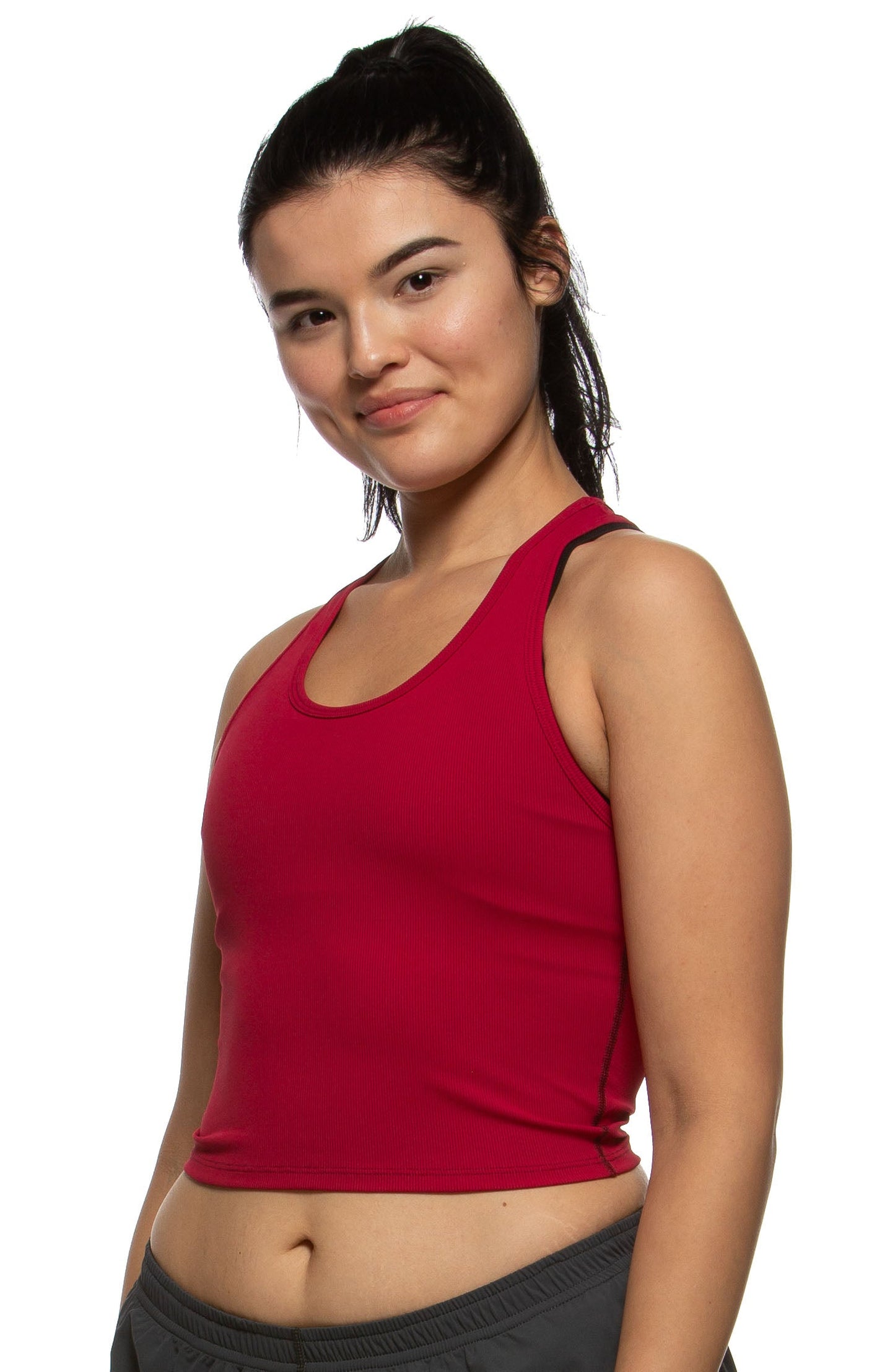  Rochelle Basic Crop Top