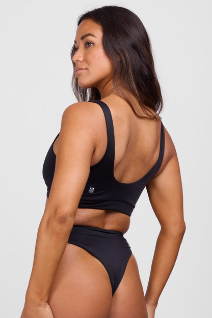  Cayla Bikini Top -Black