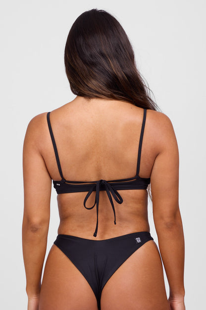  Delphine Bikini Top - Black