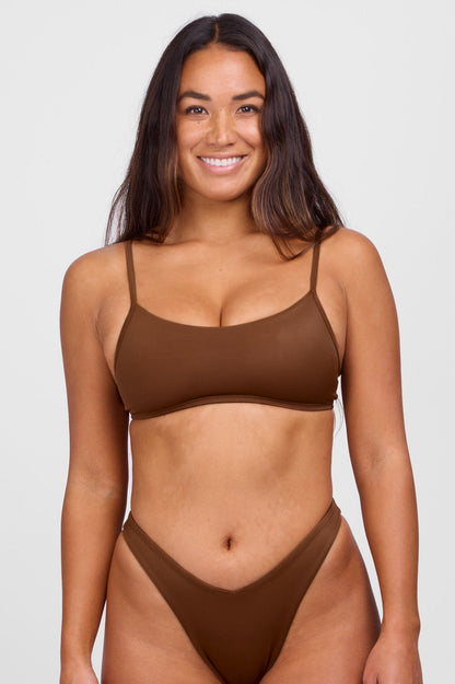  Delphine Bikini Top -Coconut