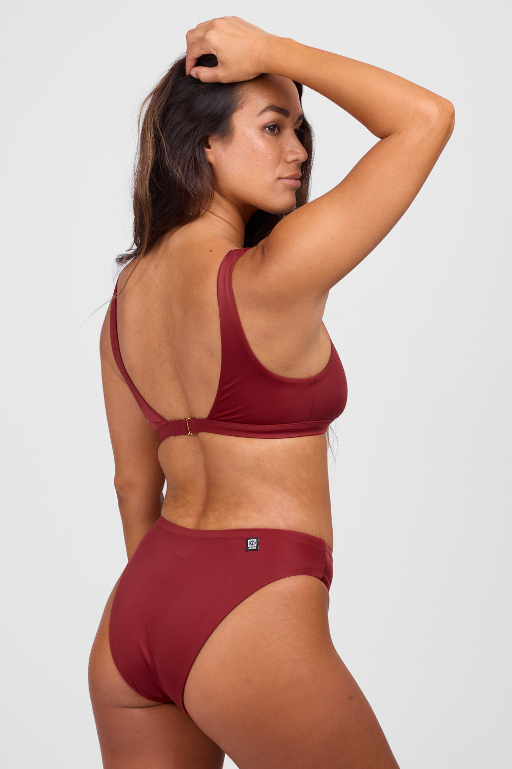  Layla Bikini Bottom - Garnet