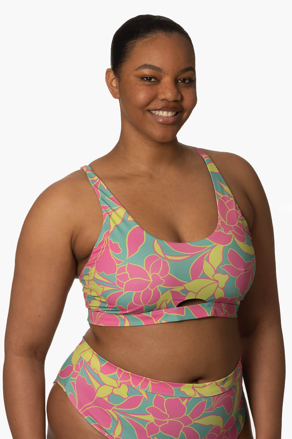  Amelia Bikini Top - Treasure Island