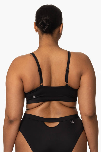  Amelia Bikini Top - Black