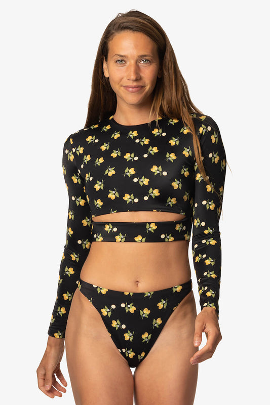  Haliewa Bikini Bottom - Lemon Drop