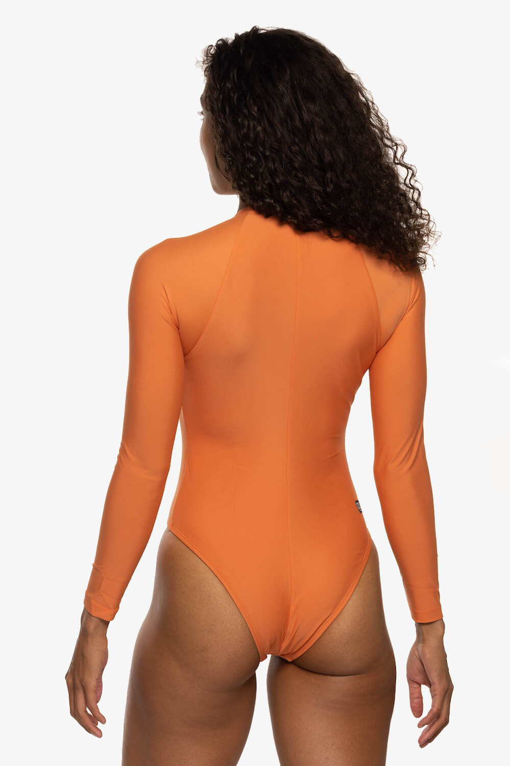  Paloma Long Sleeve Zip-Up Surf One Piece - Sahara