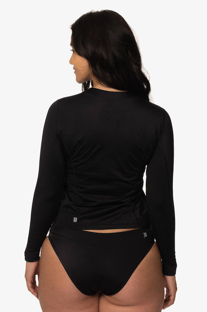  Hera Long Sleeved Rashie - Black