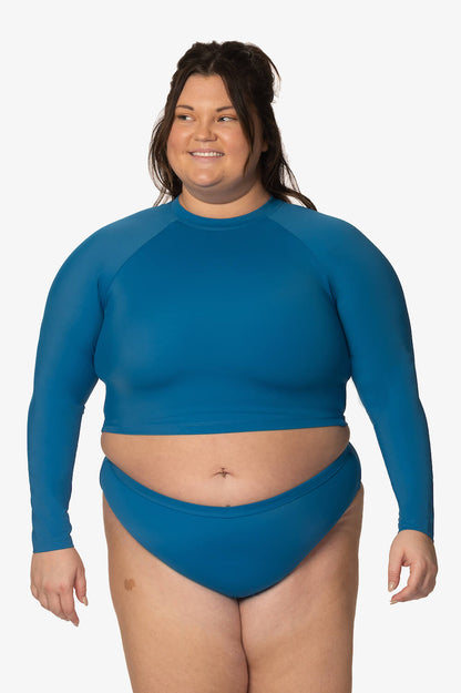  Moana Long Sleeved Crop Rashie - Huntington