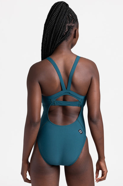  Caroline One Piece Swimsuit - Peacock