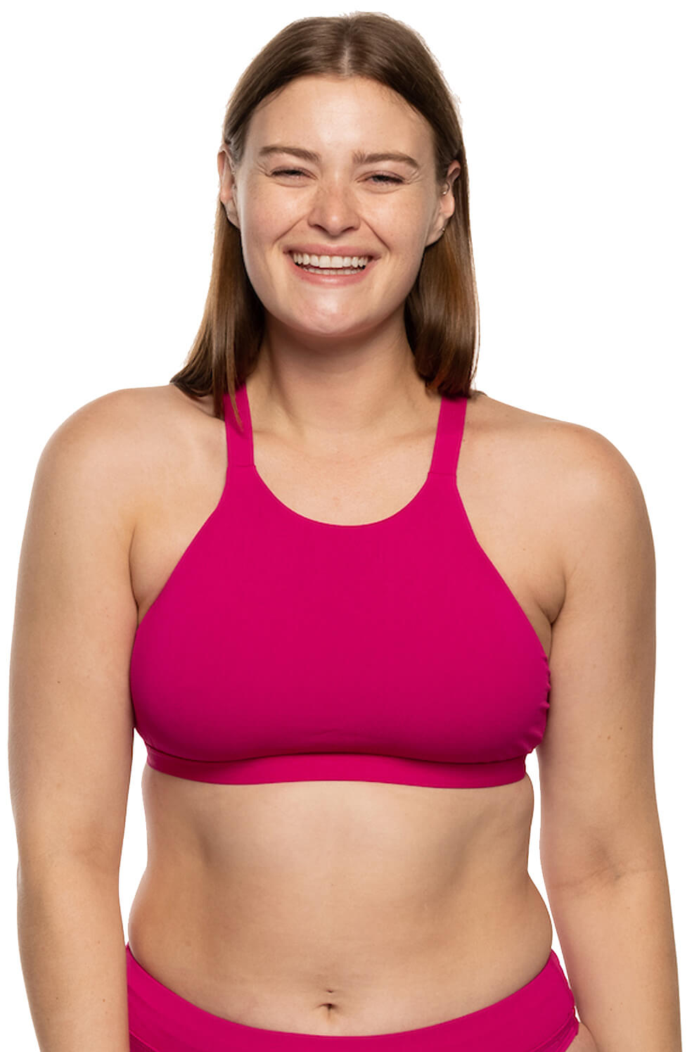  Kaylee Bikini Top - Dragon Fruit
