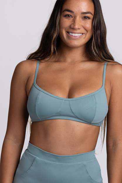  Makenna Bikini Top - Mediterranean