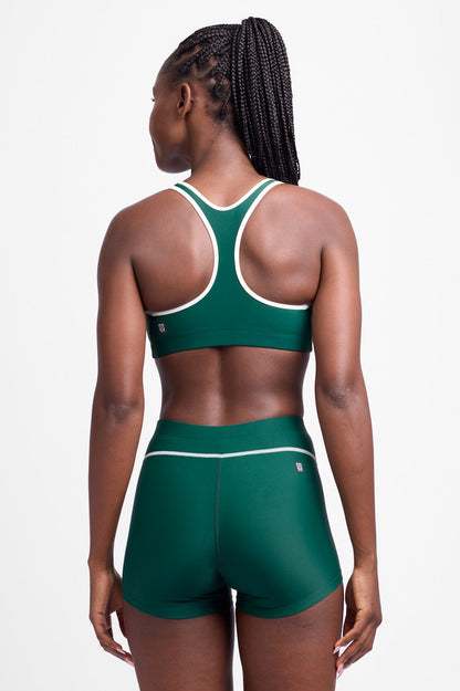  Anna Tight Short - Basil Contrast